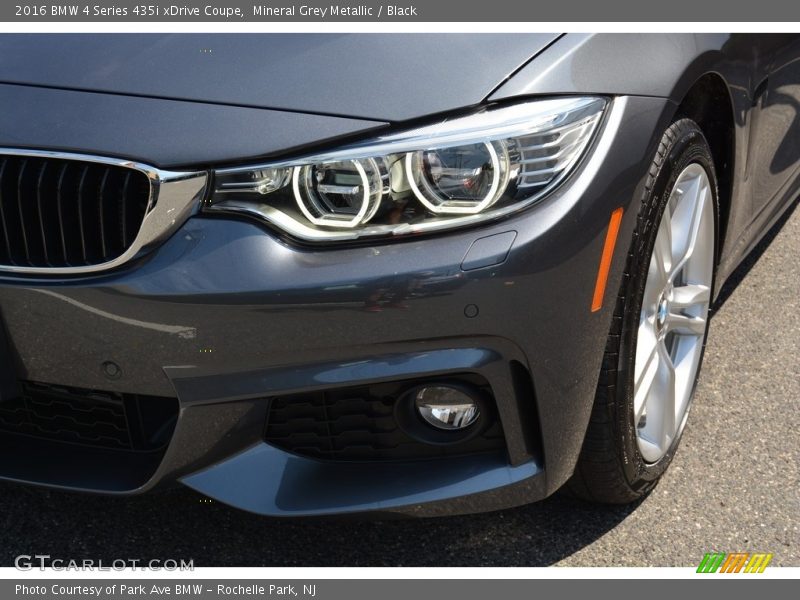 Mineral Grey Metallic / Black 2016 BMW 4 Series 435i xDrive Coupe