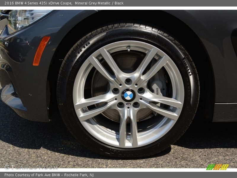 Mineral Grey Metallic / Black 2016 BMW 4 Series 435i xDrive Coupe