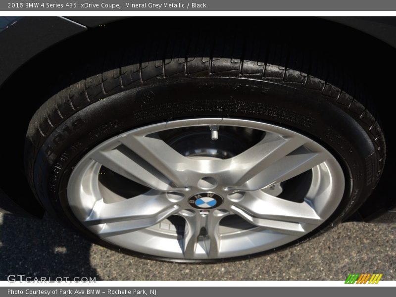 Mineral Grey Metallic / Black 2016 BMW 4 Series 435i xDrive Coupe