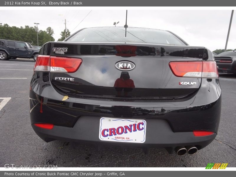 Ebony Black / Black 2012 Kia Forte Koup SX
