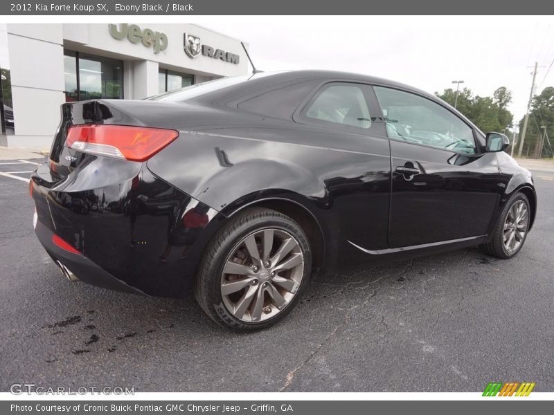 Ebony Black / Black 2012 Kia Forte Koup SX