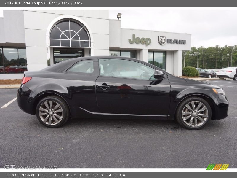 Ebony Black / Black 2012 Kia Forte Koup SX