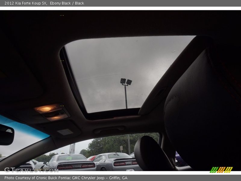 Ebony Black / Black 2012 Kia Forte Koup SX