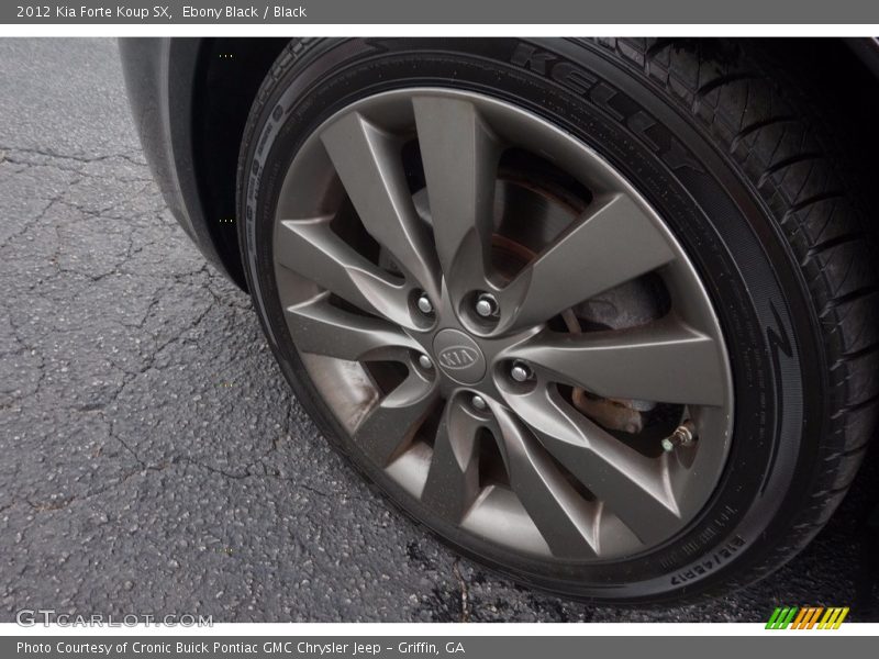 Ebony Black / Black 2012 Kia Forte Koup SX