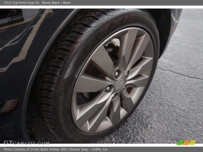 Ebony Black / Black 2012 Kia Forte Koup SX