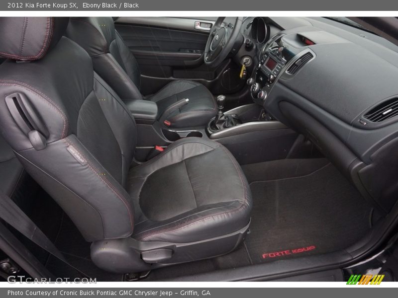 Ebony Black / Black 2012 Kia Forte Koup SX