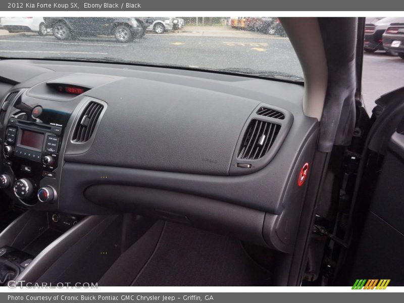 Ebony Black / Black 2012 Kia Forte Koup SX