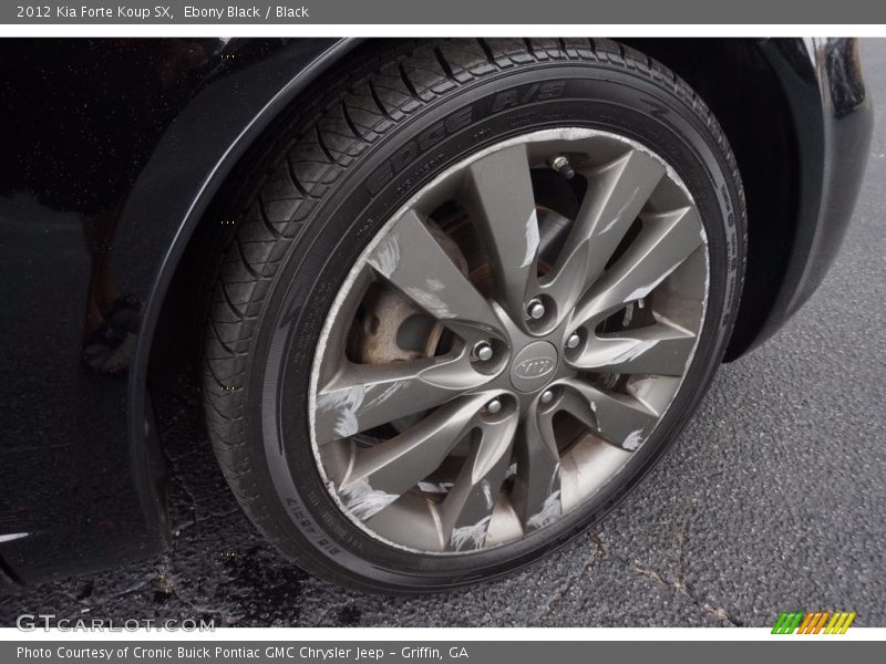 Ebony Black / Black 2012 Kia Forte Koup SX