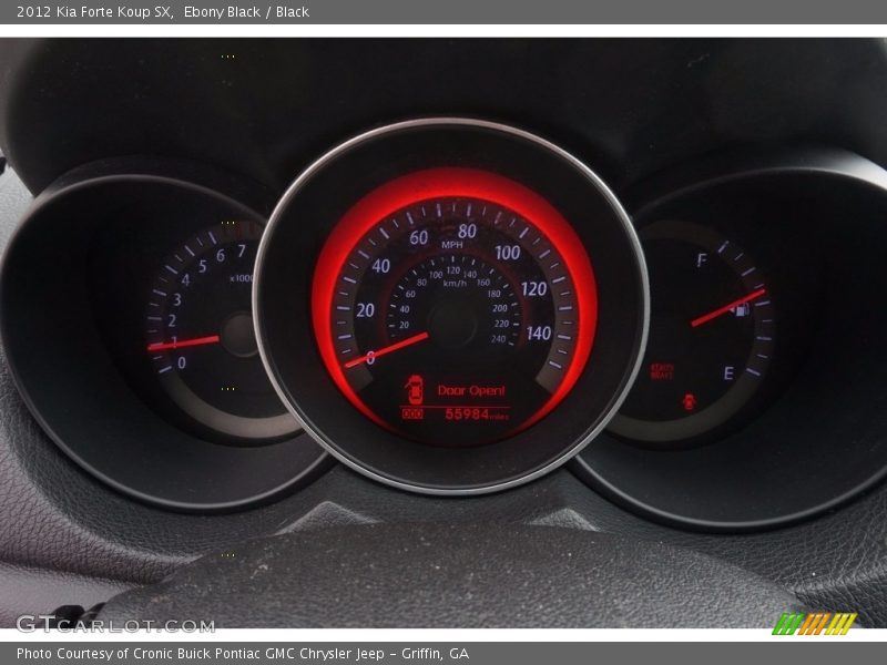 Ebony Black / Black 2012 Kia Forte Koup SX