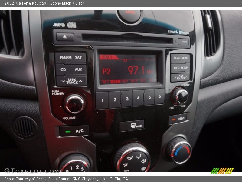 Ebony Black / Black 2012 Kia Forte Koup SX