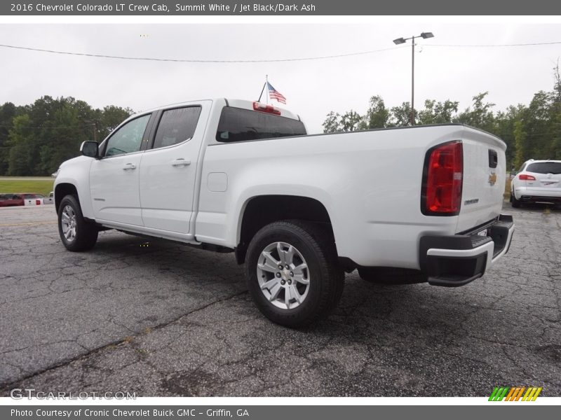 Summit White / Jet Black/Dark Ash 2016 Chevrolet Colorado LT Crew Cab