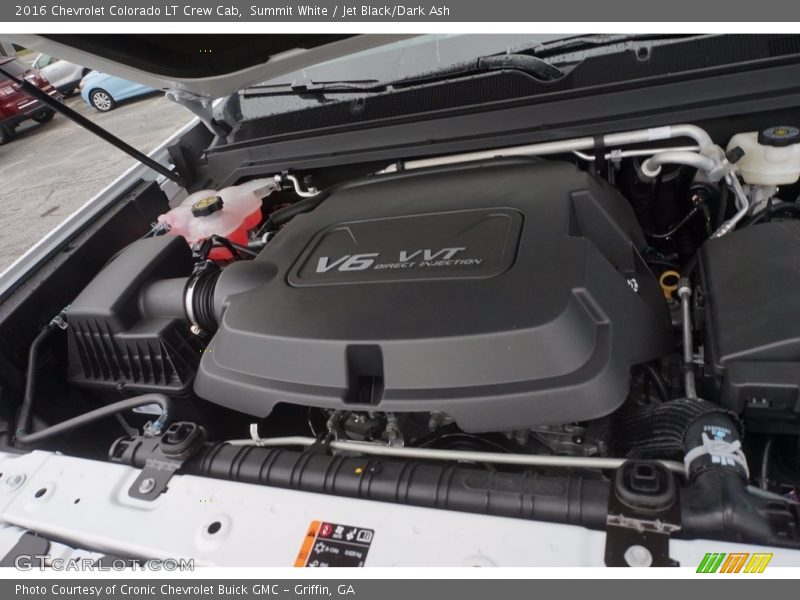 Summit White / Jet Black/Dark Ash 2016 Chevrolet Colorado LT Crew Cab