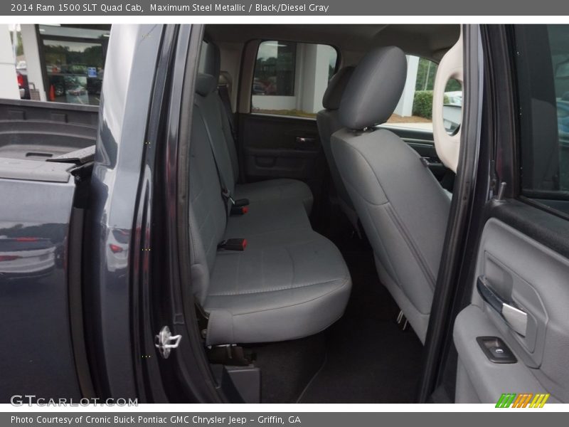 Maximum Steel Metallic / Black/Diesel Gray 2014 Ram 1500 SLT Quad Cab