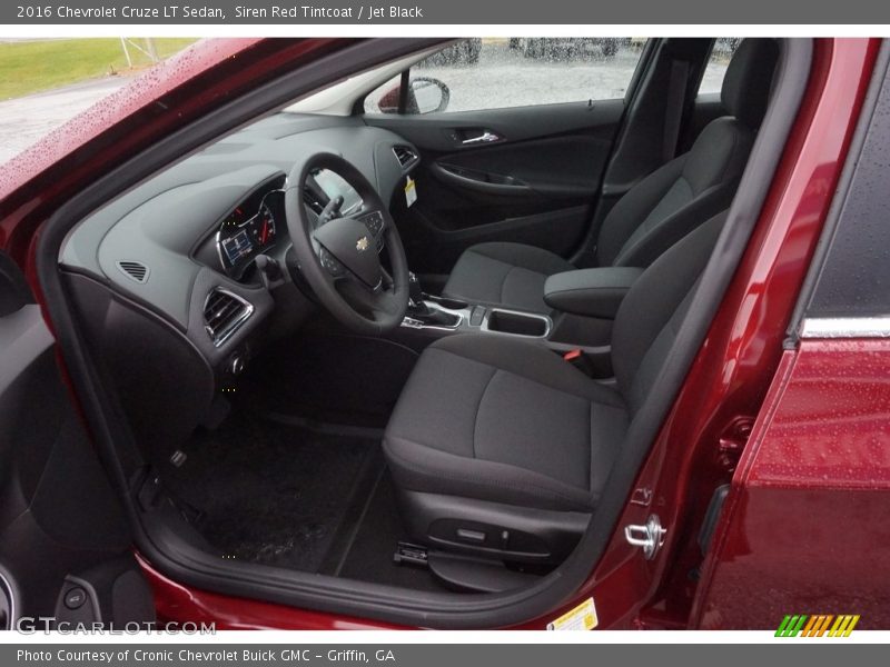 Siren Red Tintcoat / Jet Black 2016 Chevrolet Cruze LT Sedan