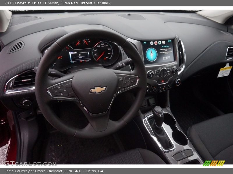 Siren Red Tintcoat / Jet Black 2016 Chevrolet Cruze LT Sedan