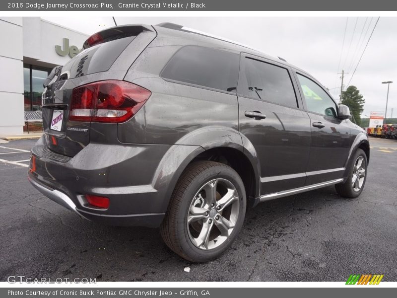 Granite Crystal Metallic / Black 2016 Dodge Journey Crossroad Plus