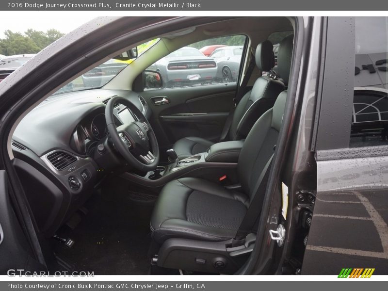 Granite Crystal Metallic / Black 2016 Dodge Journey Crossroad Plus