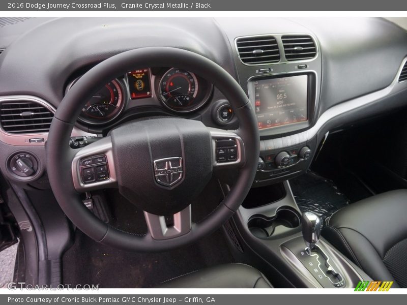 Granite Crystal Metallic / Black 2016 Dodge Journey Crossroad Plus