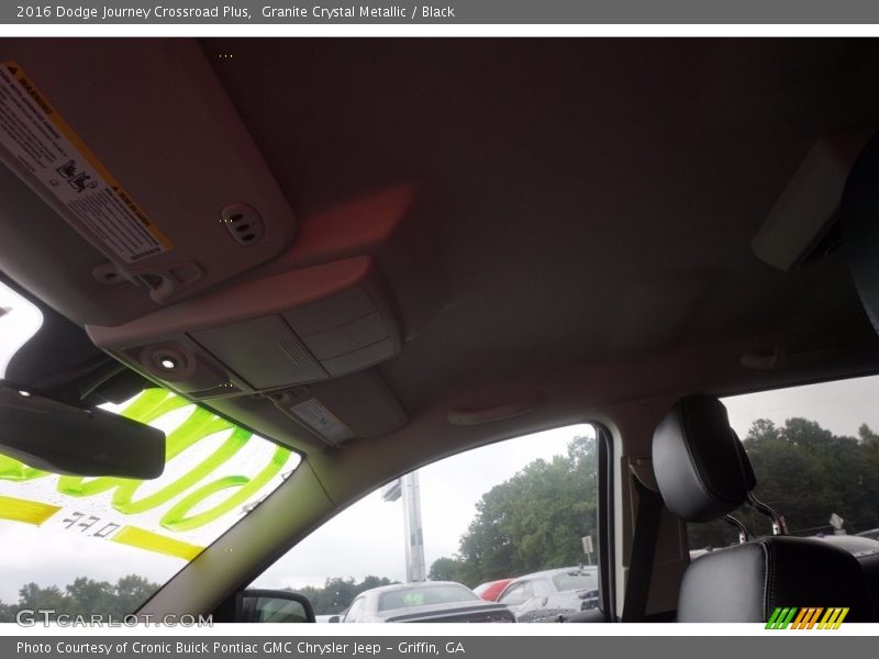 Granite Crystal Metallic / Black 2016 Dodge Journey Crossroad Plus