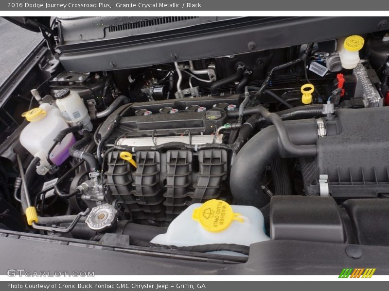 Granite Crystal Metallic / Black 2016 Dodge Journey Crossroad Plus