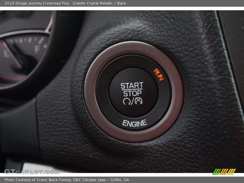 Granite Crystal Metallic / Black 2016 Dodge Journey Crossroad Plus