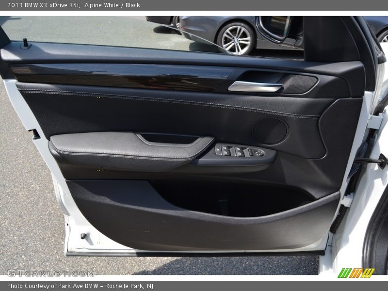 Alpine White / Black 2013 BMW X3 xDrive 35i