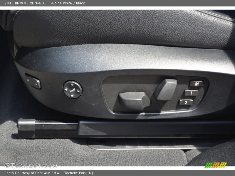 Alpine White / Black 2013 BMW X3 xDrive 35i