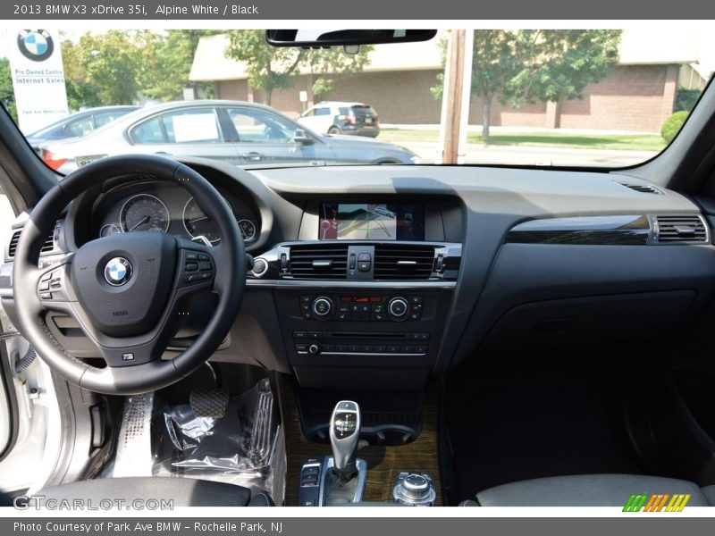 Alpine White / Black 2013 BMW X3 xDrive 35i