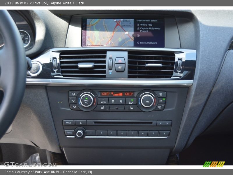 Alpine White / Black 2013 BMW X3 xDrive 35i