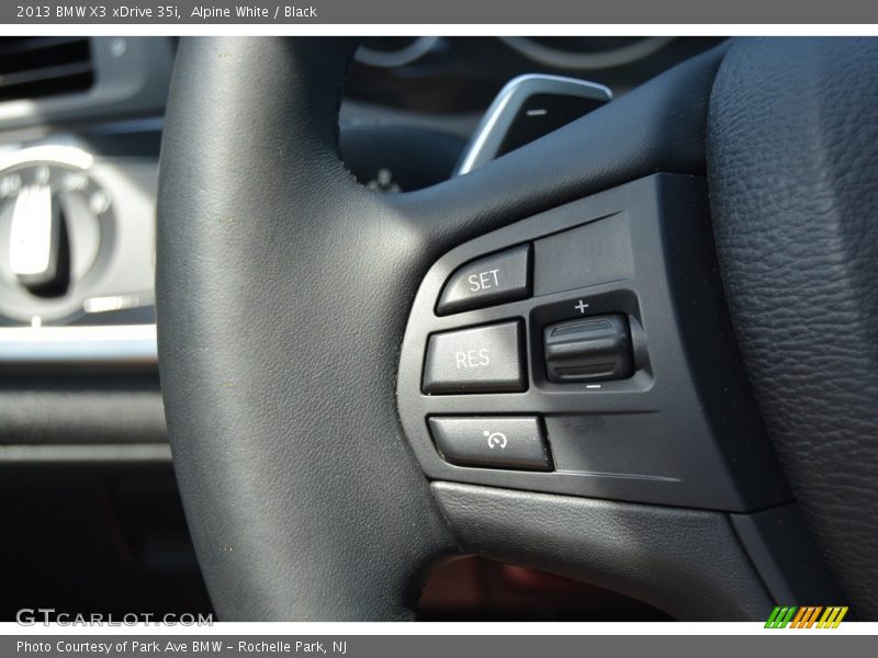 Alpine White / Black 2013 BMW X3 xDrive 35i