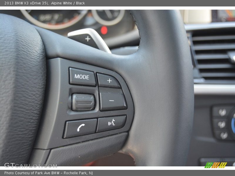 Alpine White / Black 2013 BMW X3 xDrive 35i