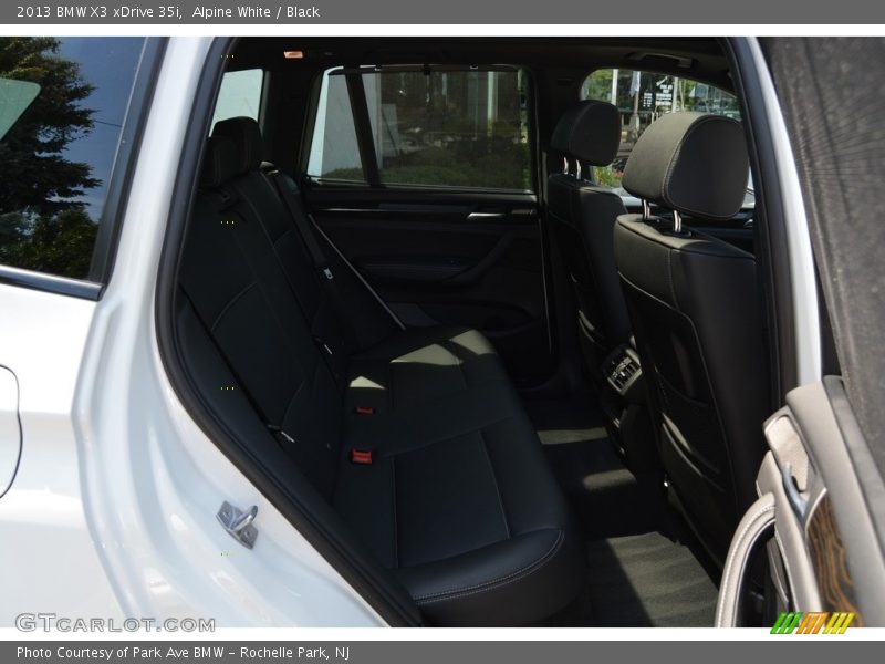 Alpine White / Black 2013 BMW X3 xDrive 35i