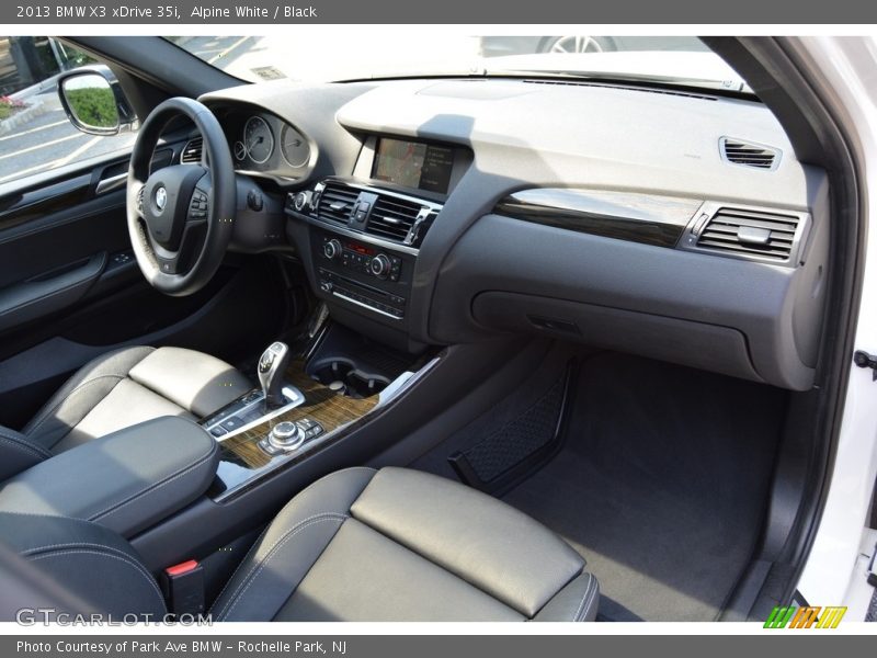 Alpine White / Black 2013 BMW X3 xDrive 35i