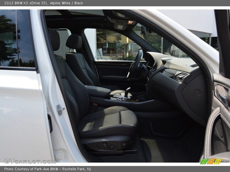 Alpine White / Black 2013 BMW X3 xDrive 35i