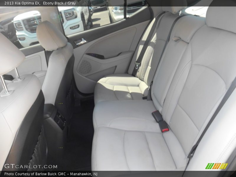 Ebony Black / Gray 2013 Kia Optima EX