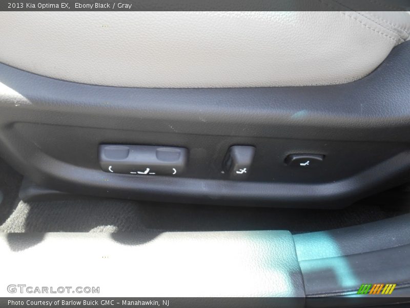 Ebony Black / Gray 2013 Kia Optima EX