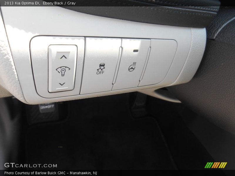Ebony Black / Gray 2013 Kia Optima EX