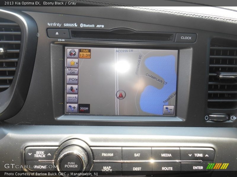 Ebony Black / Gray 2013 Kia Optima EX