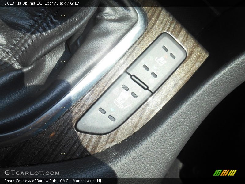 Ebony Black / Gray 2013 Kia Optima EX