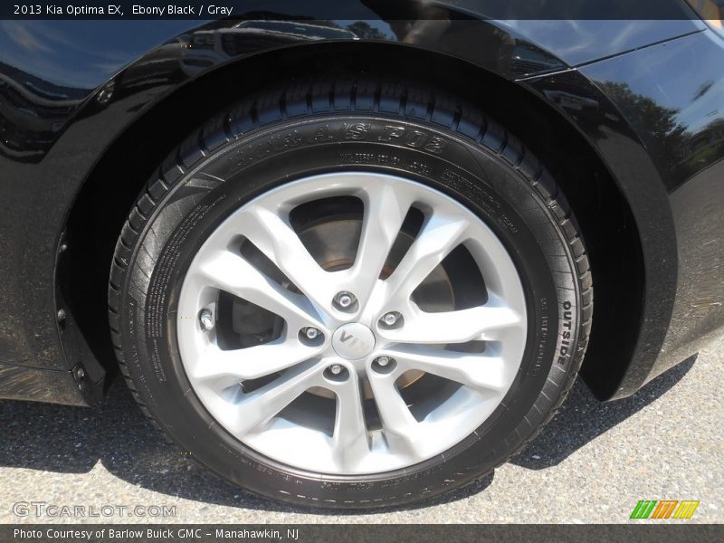 Ebony Black / Gray 2013 Kia Optima EX