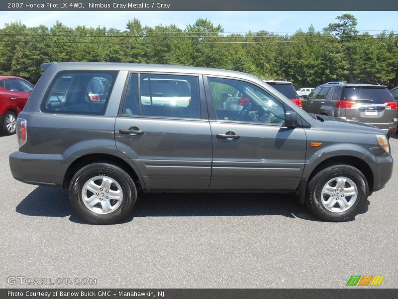 Nimbus Gray Metallic / Gray 2007 Honda Pilot LX 4WD