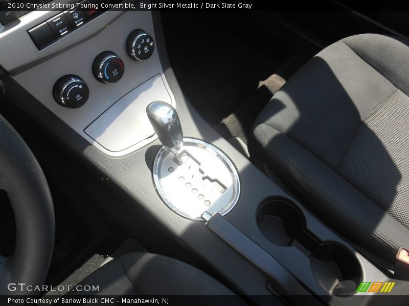 Bright Silver Metallic / Dark Slate Gray 2010 Chrysler Sebring Touring Convertible