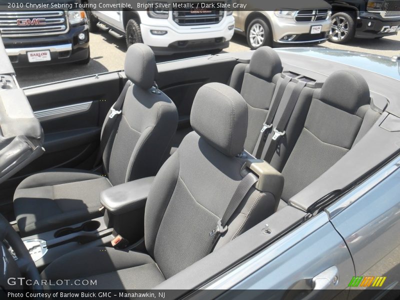 Bright Silver Metallic / Dark Slate Gray 2010 Chrysler Sebring Touring Convertible
