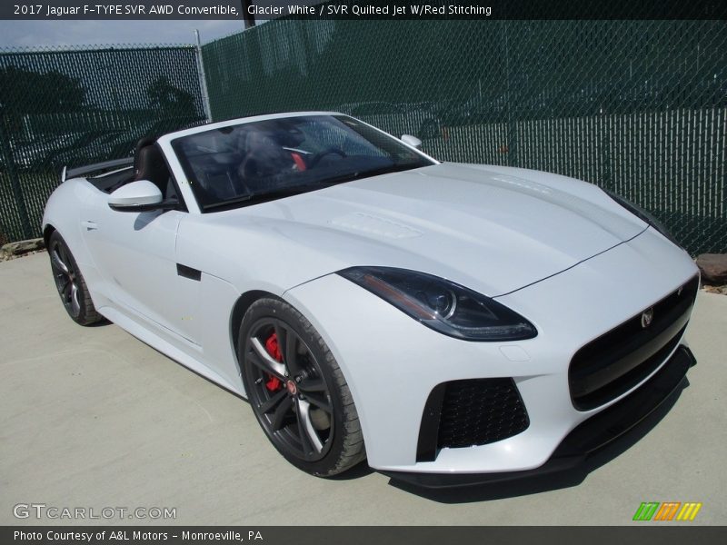 Front 3/4 View of 2017 F-TYPE SVR AWD Convertible