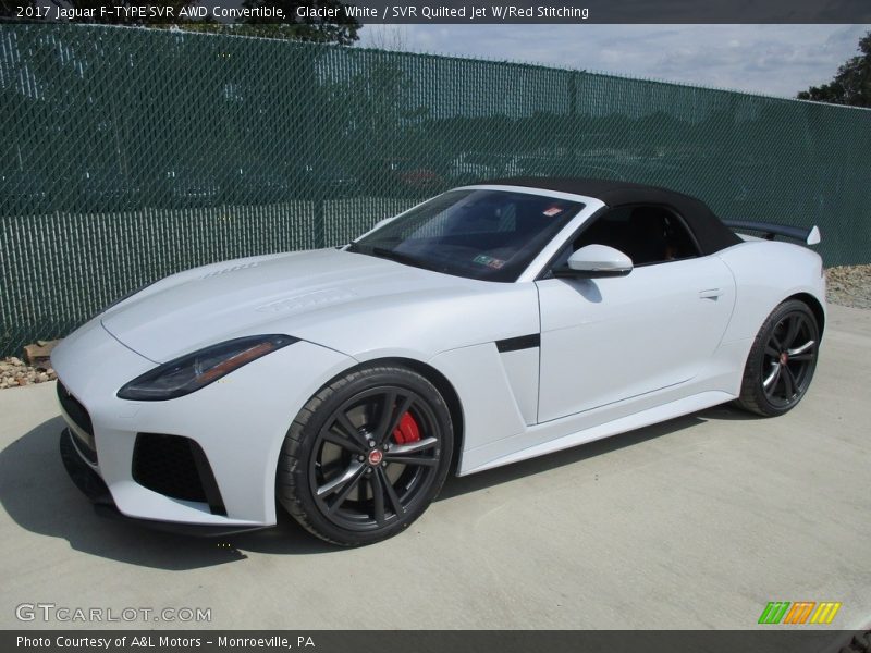 Front 3/4 View of 2017 F-TYPE SVR AWD Convertible