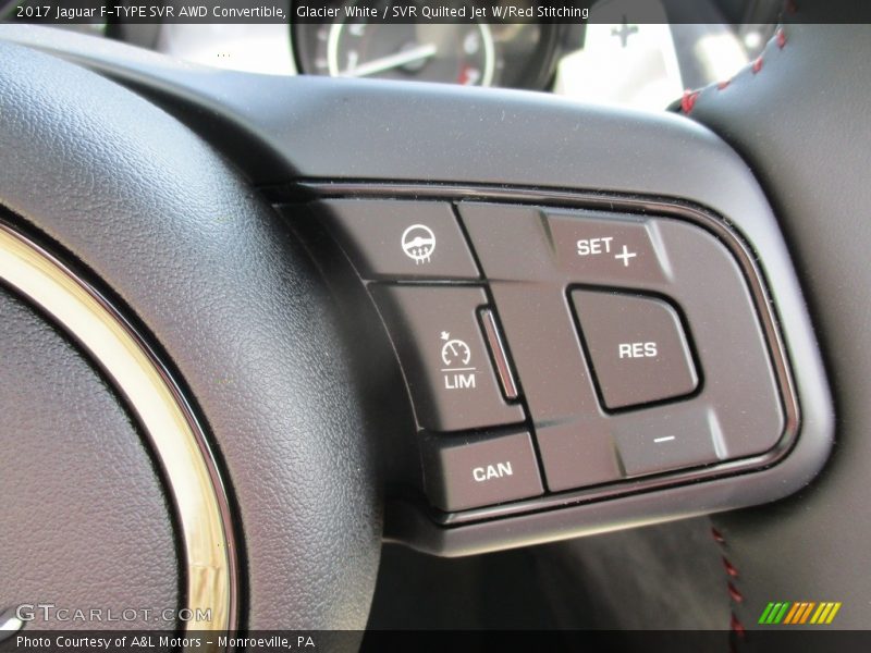 Controls of 2017 F-TYPE SVR AWD Convertible