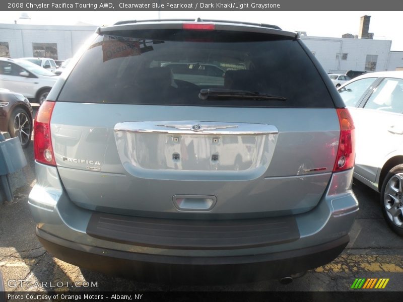 Clearwater Blue Pearlcoat / Dark Khaki/Light Graystone 2008 Chrysler Pacifica Touring AWD