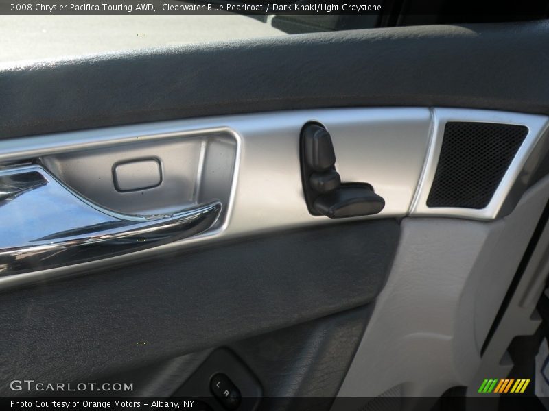 Clearwater Blue Pearlcoat / Dark Khaki/Light Graystone 2008 Chrysler Pacifica Touring AWD