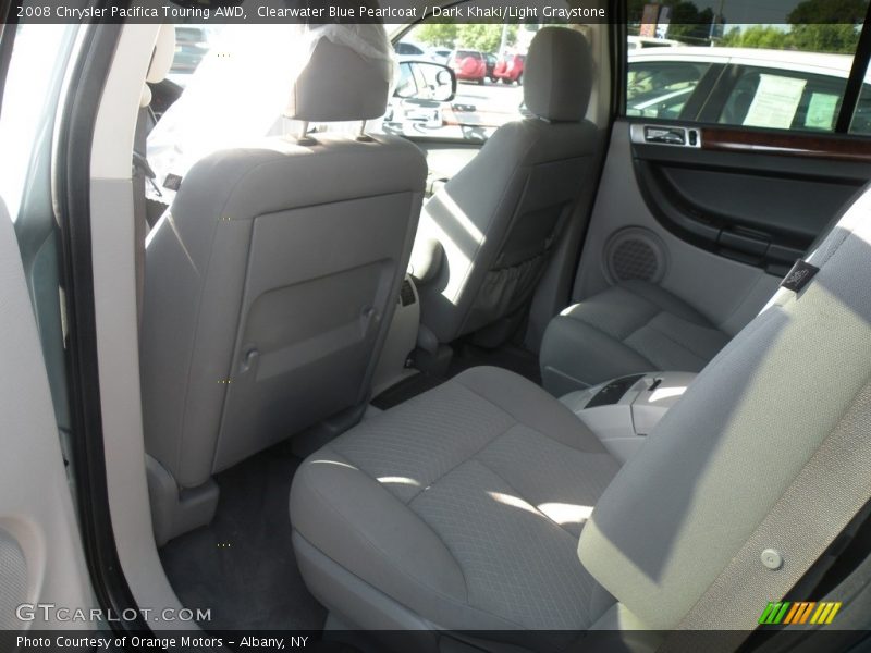 Clearwater Blue Pearlcoat / Dark Khaki/Light Graystone 2008 Chrysler Pacifica Touring AWD