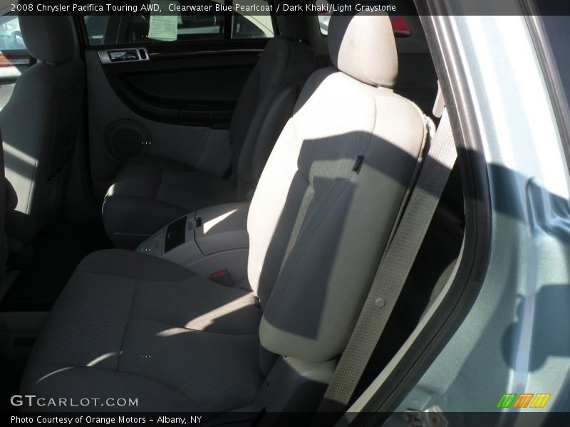 Clearwater Blue Pearlcoat / Dark Khaki/Light Graystone 2008 Chrysler Pacifica Touring AWD